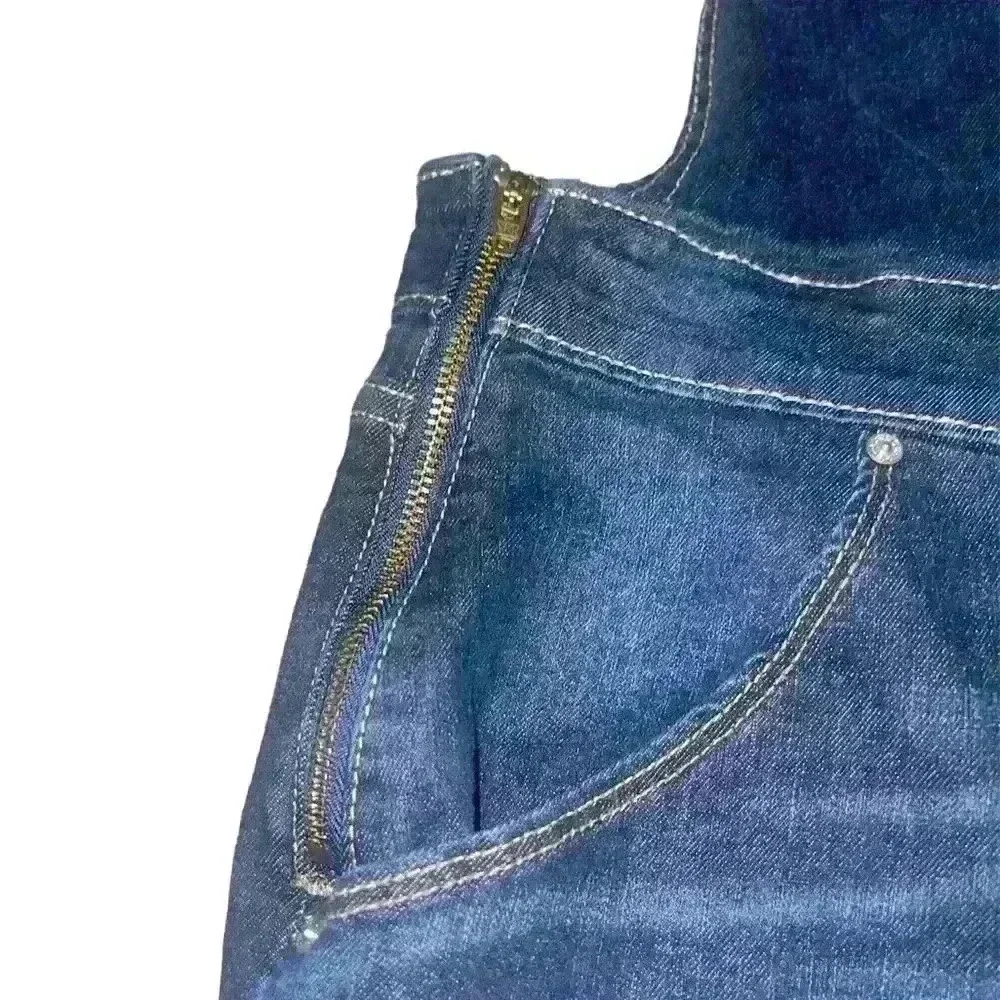 Denizen Levi skinny Jean overalls - Picture 2 of 8